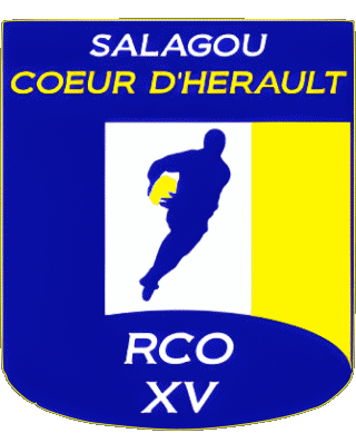RC Olympique Salagou Coeur d'Herault Dept 34 Rugby Club France Logo Sports 