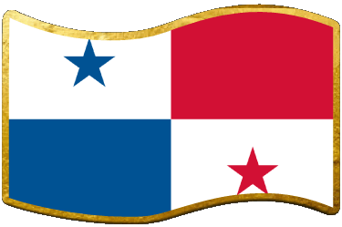 Rettangolo Panama America Bandiere 