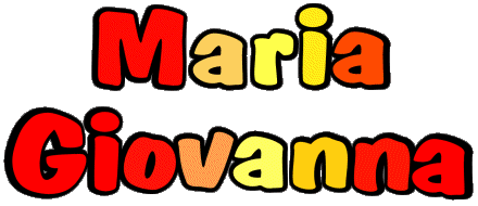 Maria Giovanna M Composed FEMININE - Italy First Names 
