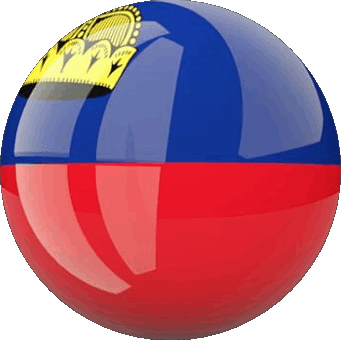 Rond Liechtenstein Europe Drapeaux 