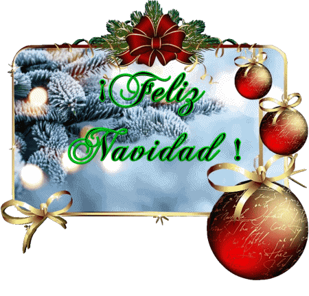 Serie 15 Feliz Navidad Espagnol Messages 