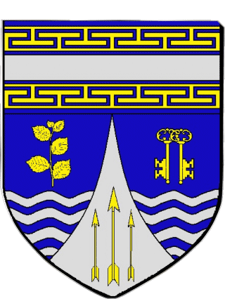 Blason-Blason TINQUEUX 51 Départements - Villes France Drapeaux 