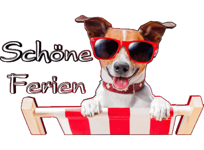 03 Transparent Background Schöne Ferien German Messages 