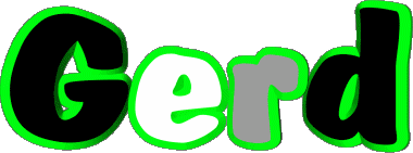 Gerd G Mann - Deutschland Vorname 