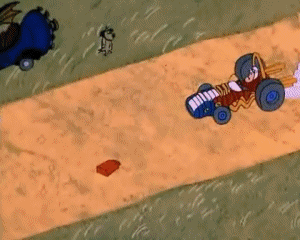 Motors Race Video GIF - 08 Les Fous du volant Dessins Animés TV Cinéma Multi Média 