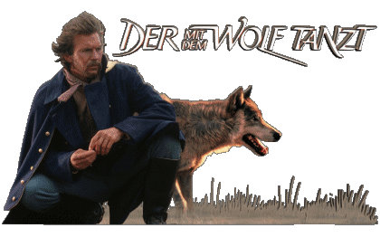 German Logo Dances with Wolves Movies International Multi Media 