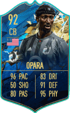 Ike Opara U S A F I F A - Karten Spieler Videospiele Multimedia 