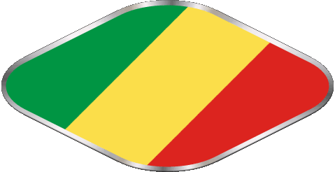 Various Congo Africa Flags 