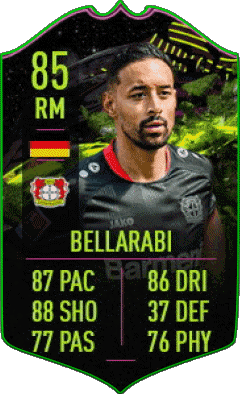 Karim Bellarabi Alemania F I F A - Jugadores  cartas Vídeo Juegos Multimedia 