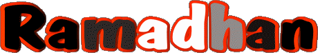 Ramadhan R MASCHIO - Maghreb Musulmano Nome 