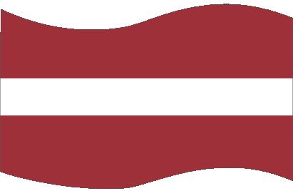 Rectangle Lettonie Europe Drapeaux 