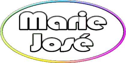 Marie José M Zusammengesetzter WEIBLICH - Frankreich Vorname 