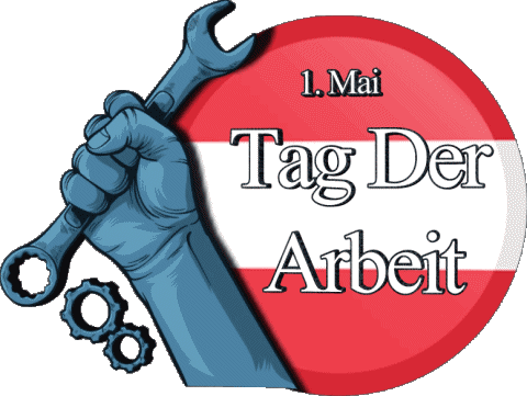 Tag Der Arbeit - Österreich 1. Mai Alemán Mensajes 