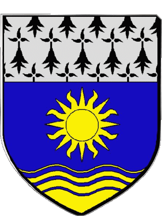 Blasone-Blasone LA BAULE ESCOUBLAC 44 Dipartimenti - Città Francia Bandiere 