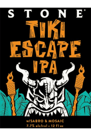 Tiki escape IPA-Tiki escape IPA Stone Brewing co USA Bier Getränke 