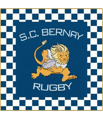 Sporting Club Bernay - SCB Dept 27 Rugby Club France Logo Sports 