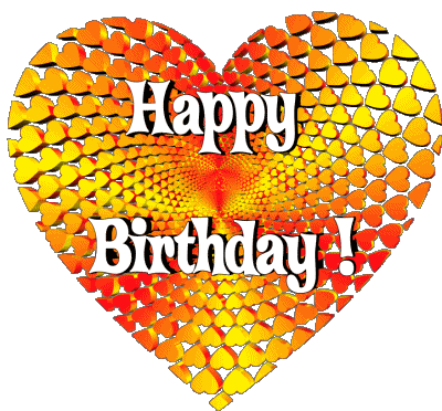 007 Heart Happy Birthday English Messages 