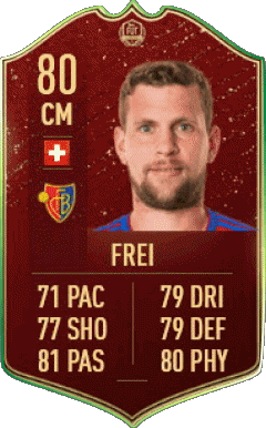 Fabian Frei Svizzera F I F A - Giocatori carte Videogiochi Multimedia 