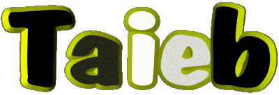 Taieb T MASCULINO - Magreb Musulmán Nombre 