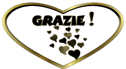 Coeur Grazie Italien Messages 