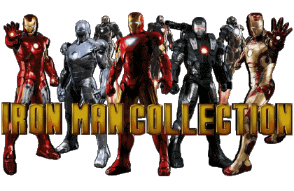 Collection Logo Iron Man Movies International Multi Media 
