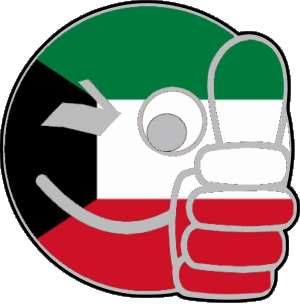 Faccina - OK Kuwait Asia Bandiere 