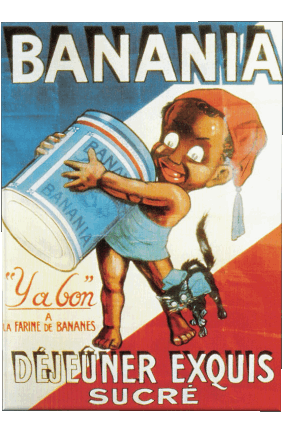 Banania Retro Poster - Marken Humor -  Fun 