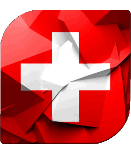 Carré Suisse Europe Drapeaux 