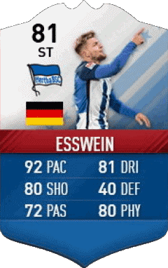 Alexander Esswein Deutschland F I F A - Karten Spieler Videospiele Multimedia 