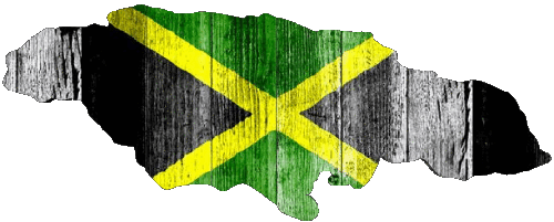 Carte Jamaïque Amériques Drapeaux 