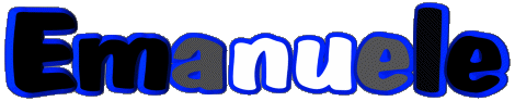 Emanuele E WEIBLICH - Italien Vorname 