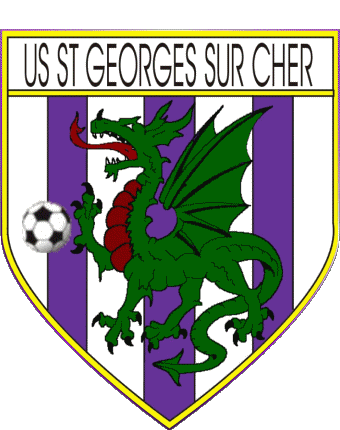 US St Georges sur Cher 41 - Loir et Cher Centre-Val de Loire FootBall Club France Logo Sports 
