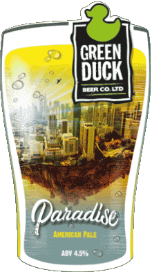 Paradise-Paradise Green Duck UK Bier Getränke 