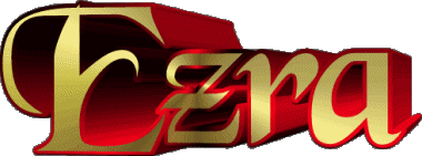 Ezra E MASCULINE -  UK - USA - IRL - AUS - NZ First Names 