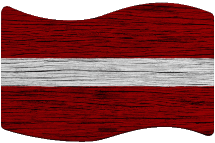 Rectangle Lettonie Europe Drapeaux 