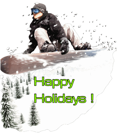 Serie 07 Happy Holidays Winter Inglese Messagi 