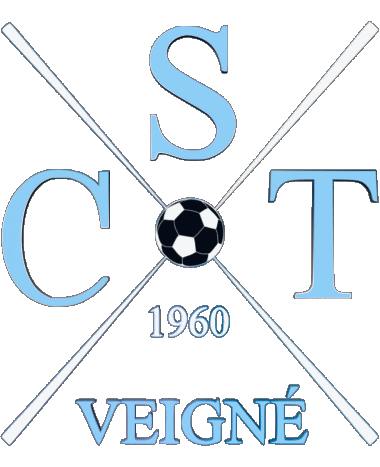 CST Veigné 37 - Indre-et-Loire Centre-Val de Loire FootBall Club France Logo Sports 