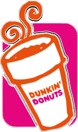 2002-2002 Dunkin Donuts Comida Rápida - Restaurante - Pizza Comida 