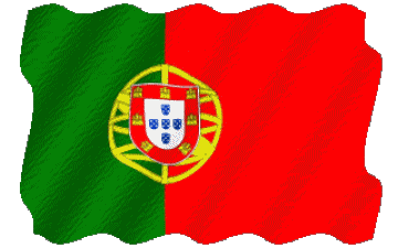 Ondulation Portugal Europe Drapeaux 