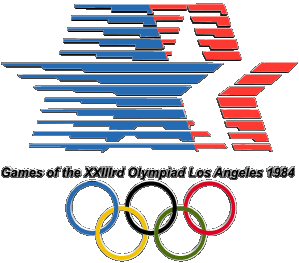 1984-1984 Logo Historia Juegos Olímpicos Deportes 