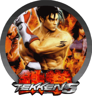 Logo - Icone 5 Tekken Videogiochi Multimedia 