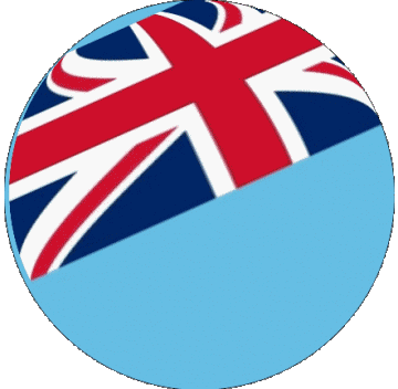 Sphere - Cube Fiji Oceania Flags 