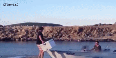 Stürze - Fail Boote Transport Humor -  Fun 