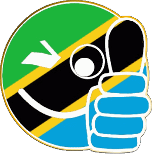 Faccina - OK Tanzania Africa Bandiere 