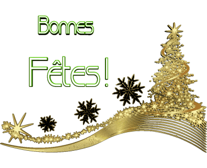 Serie 15 Bonnes Fêtes (Noël) Français Messages 