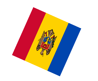 Sfera - Cubo Moldova Europa Bandiere 