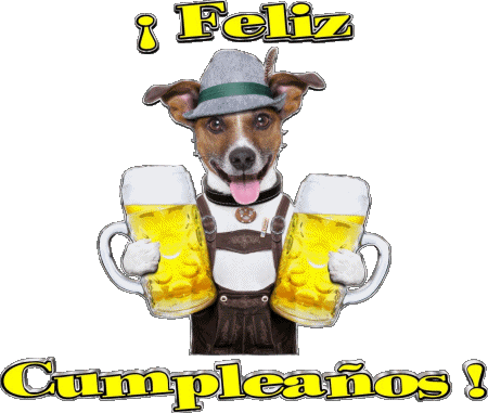 003 Animales Feliz Cumpleaños Español Mensajes 