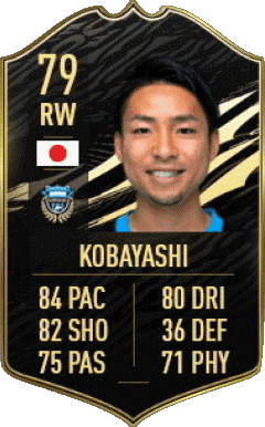 Yu Kobayashi Japan F I F A - Karten Spieler Videospiele Multimedia 