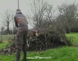 Serie 01 Spiel mit Feuer MENSCHEN Humor -  Fun 