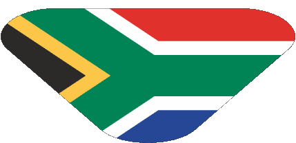 Verschiedene Südafrika Afrika Fahnen 